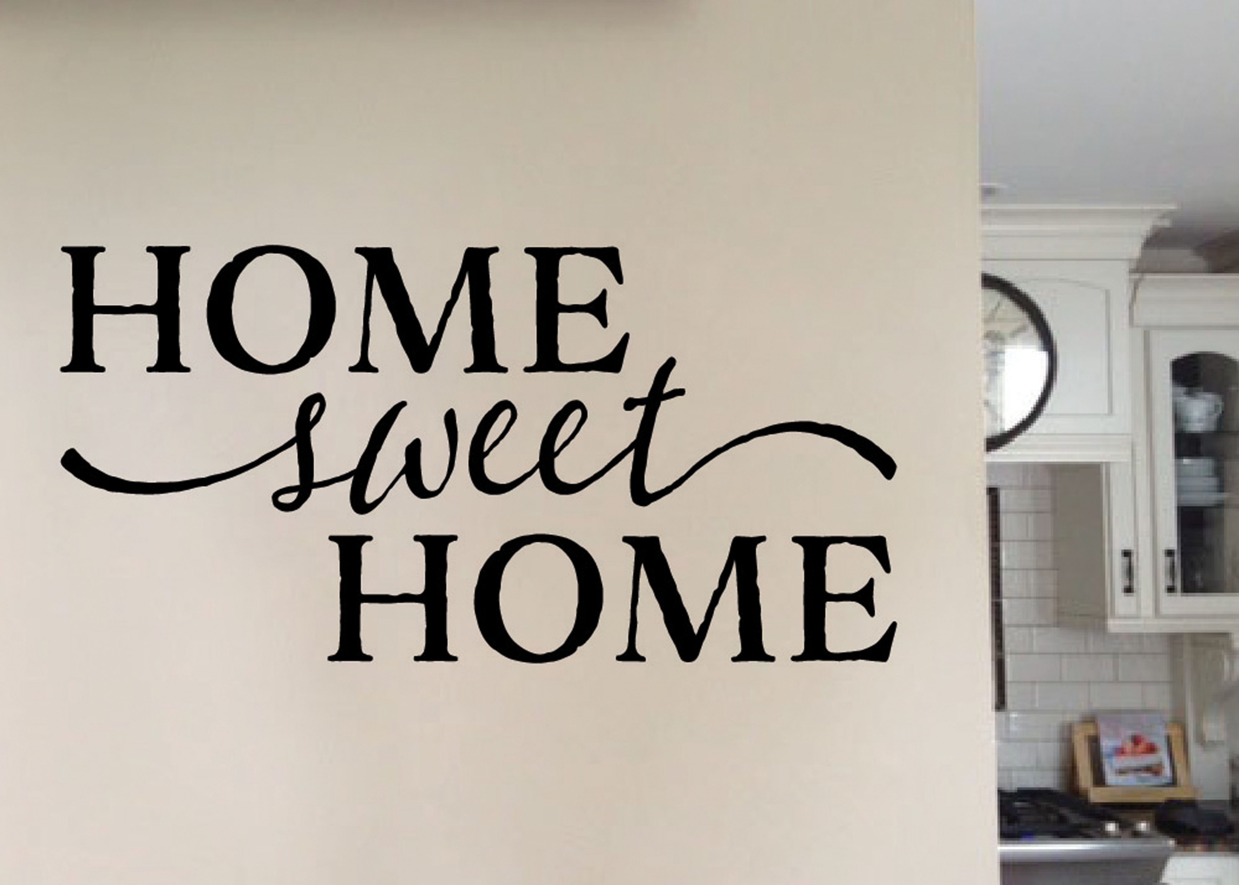 Home Sweet Home Version 1 Vinyl Wall Art